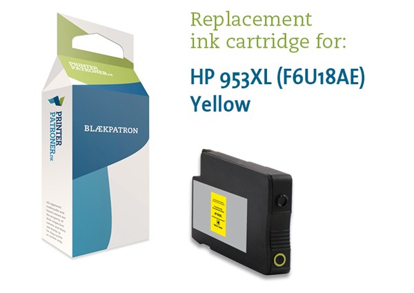 Gul Blækpatron - Hp Nr.953Xl - 1.600Sider